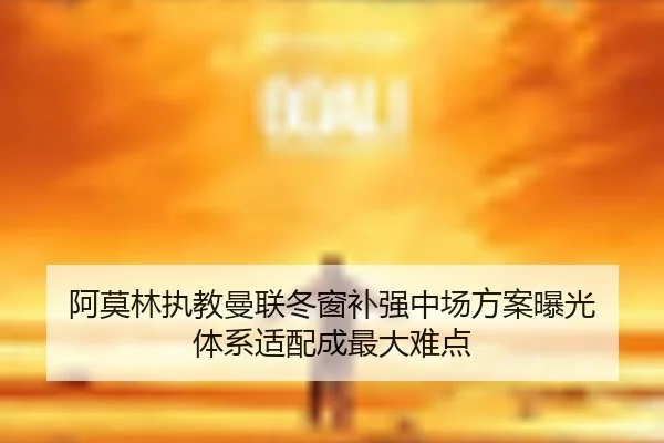 阿莫林执教曼联冬窗补强中场方案曝光 体系适配成最大难点